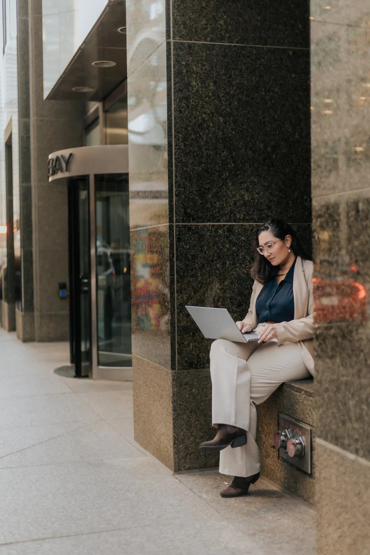 BRS ,  a working moment in the city