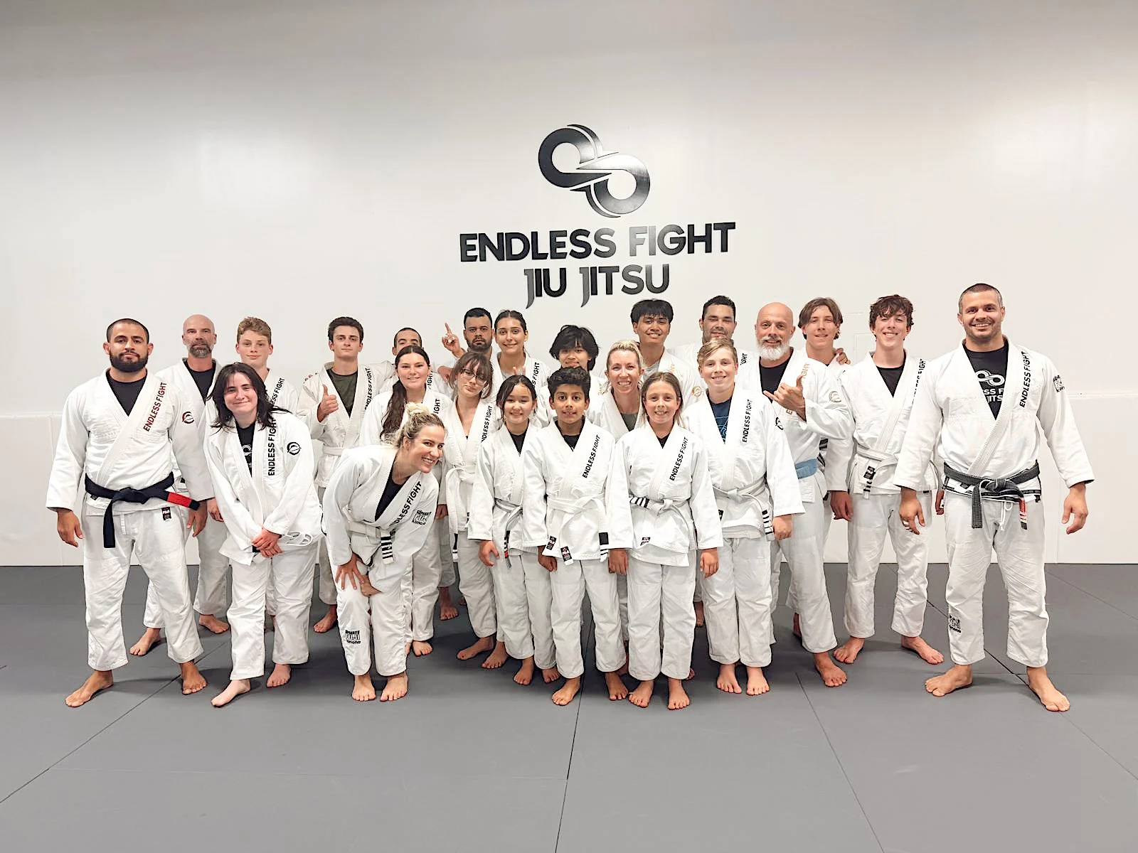 The Endless Fight Jiu Jitsu community on the mats